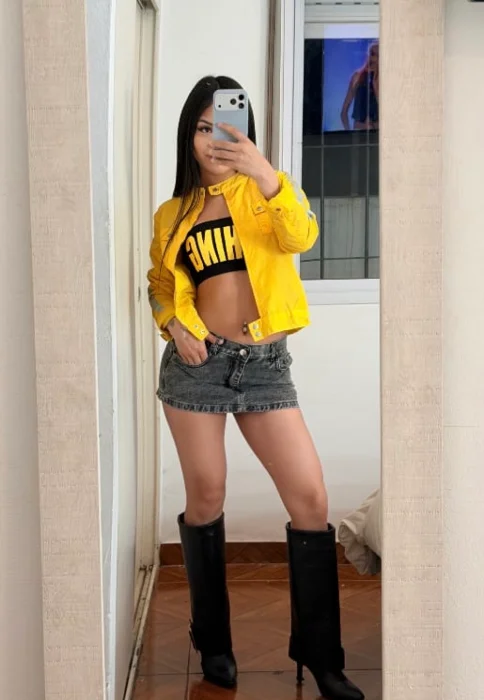 Mini Pollera Jean