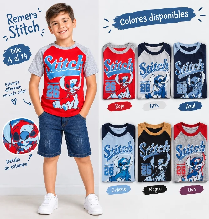 Remera Manga Raglan