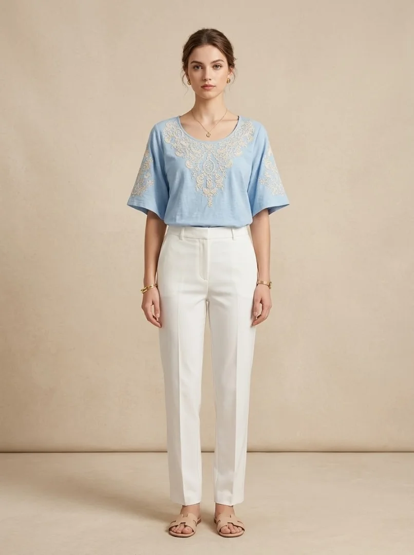Blusa de Lino - Imagen 1