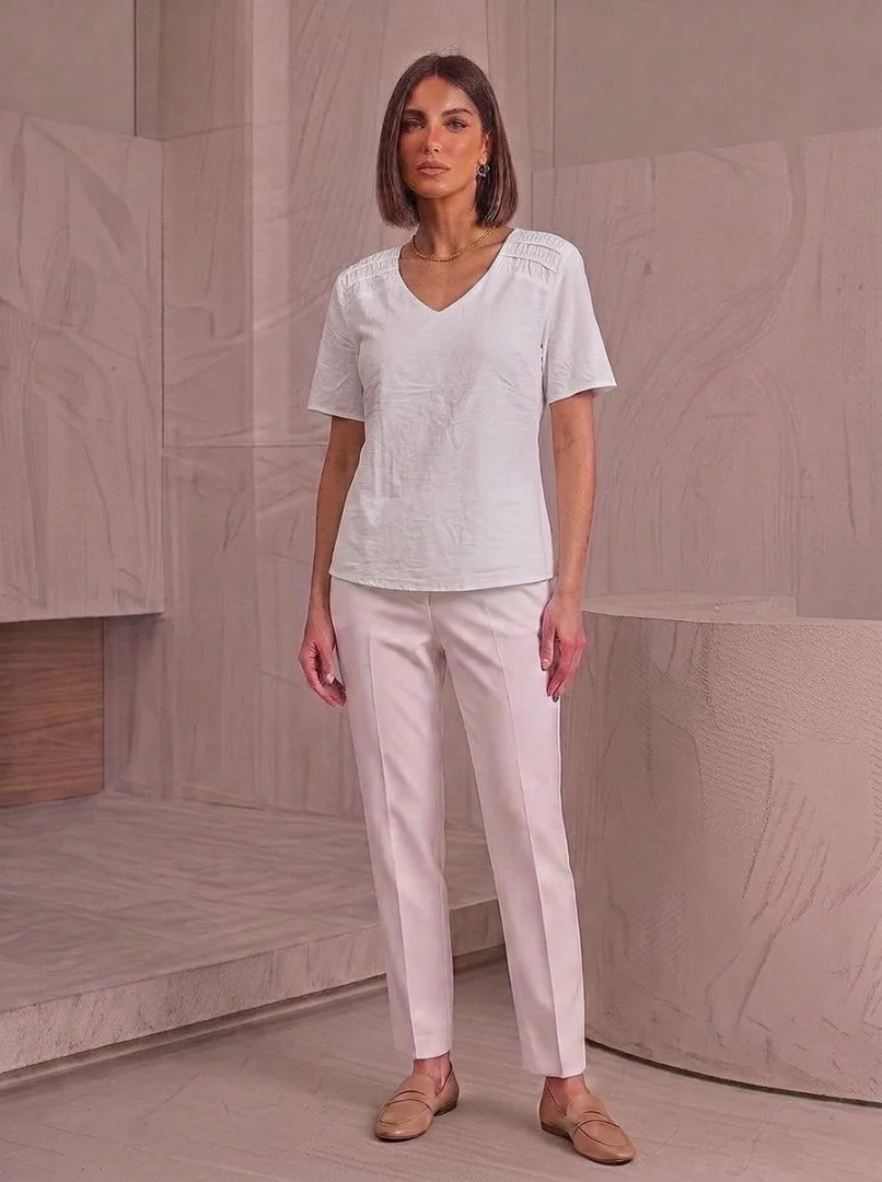 Blusa de Lino - Imagen 1