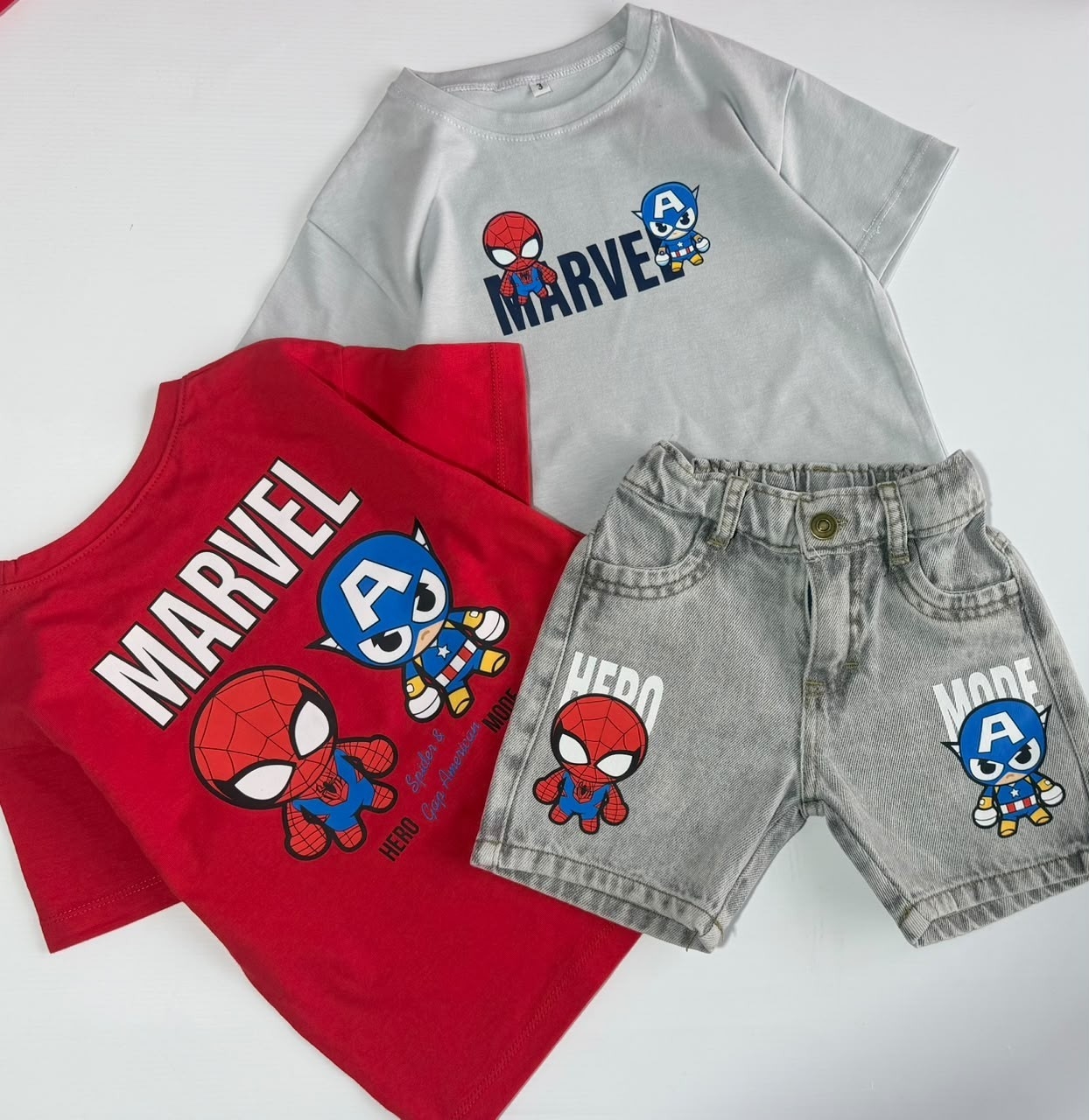Remera Marvel Hero (doble Estampado) - Imagen 2