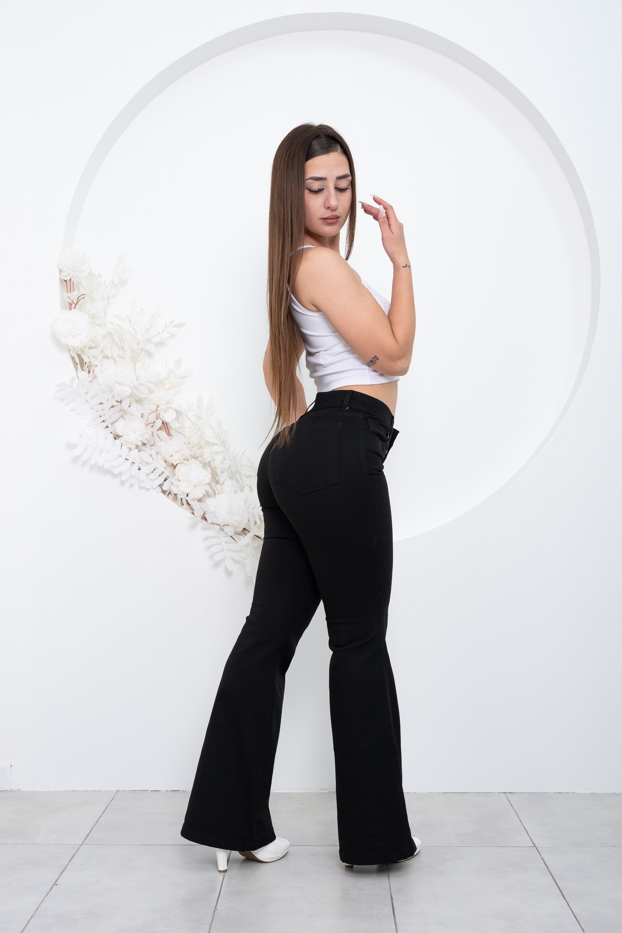 Wide Leg Negro - Imagen 2