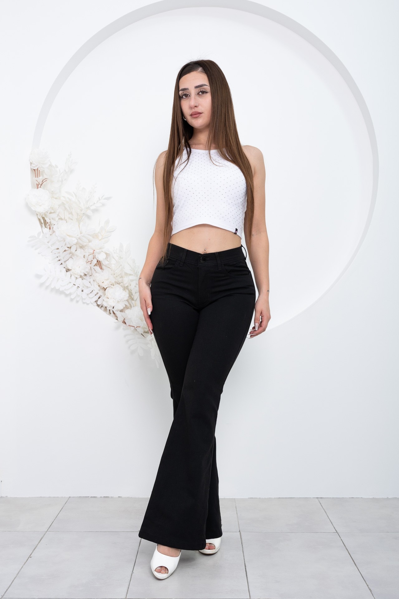 Wide Leg Negro - Imagen 3