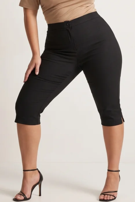 Capri Aries Elastizado Plus Size