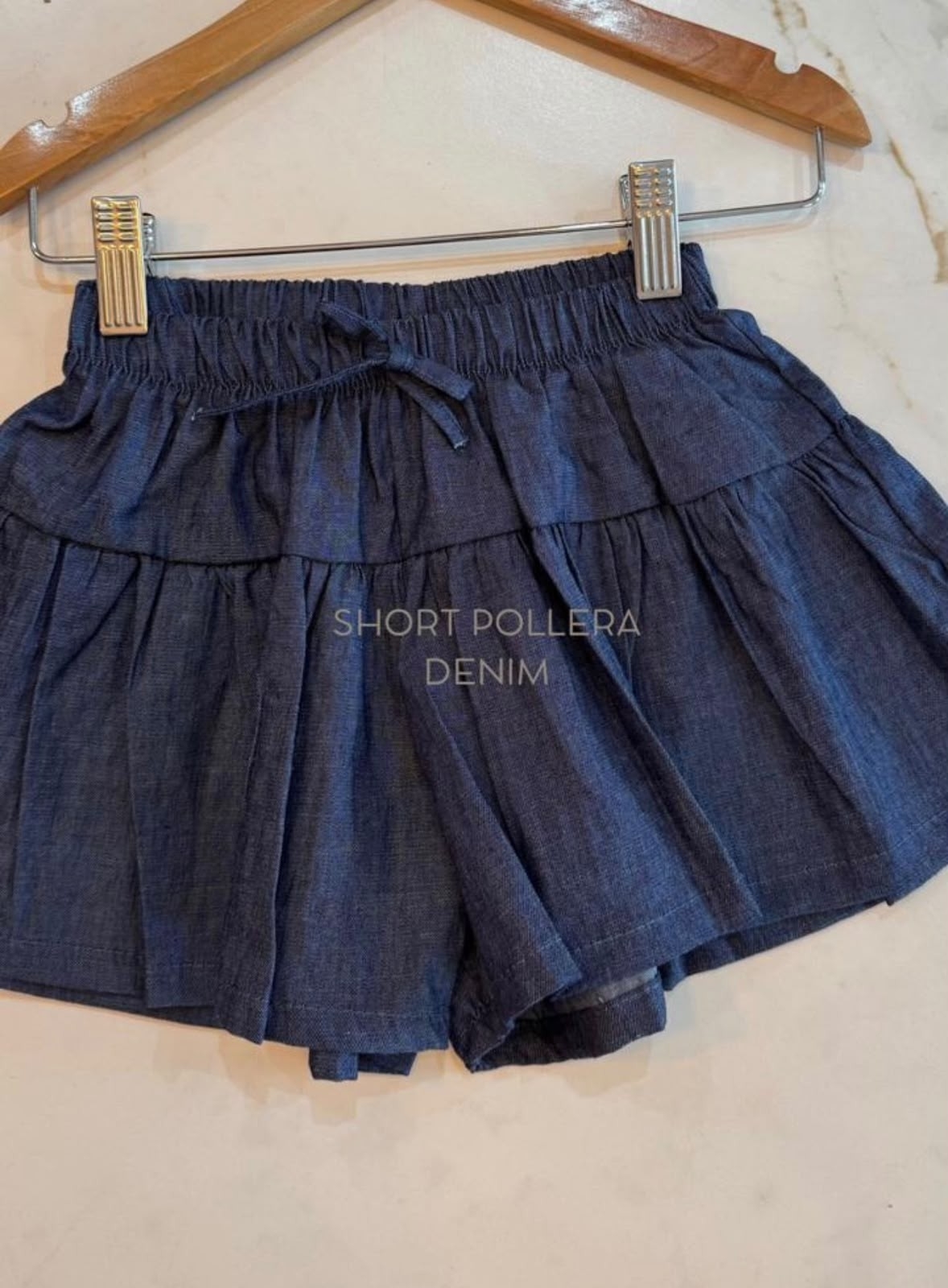 Short Pollera Símil Demin - Imagen 2