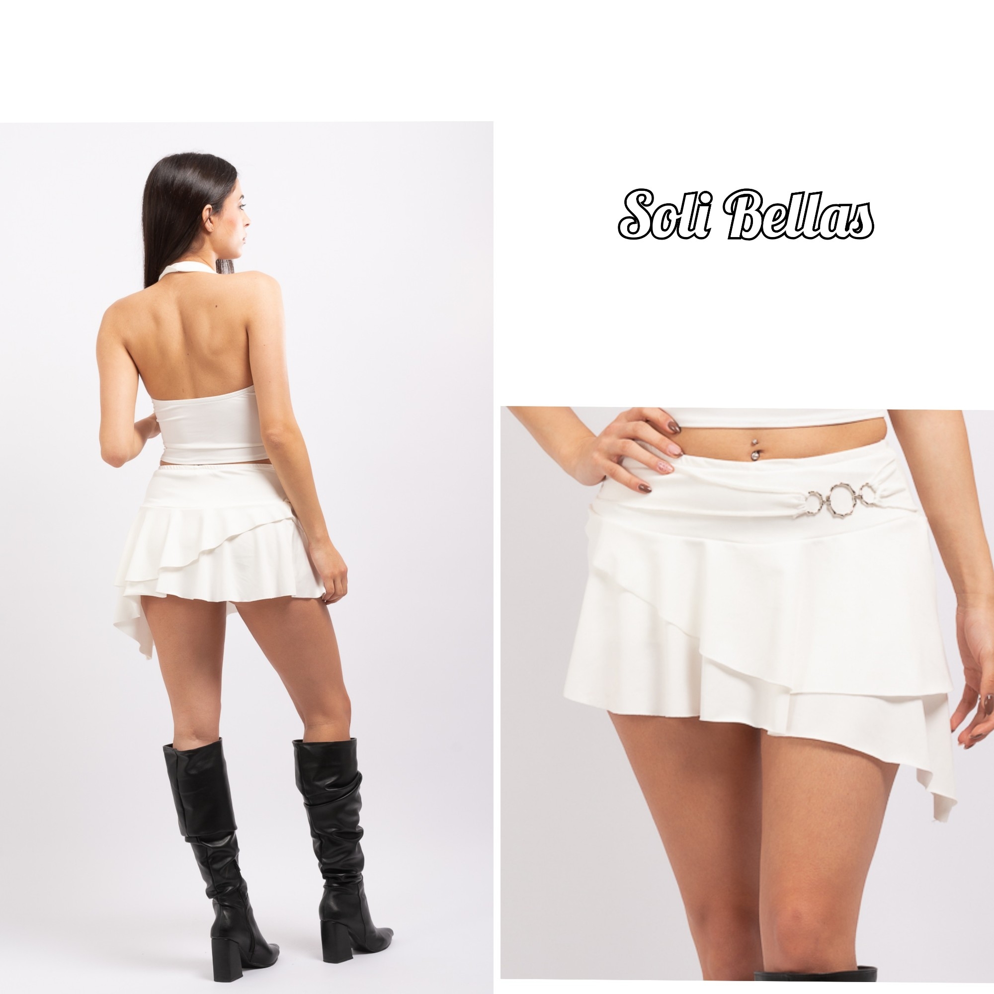 Short Pollera Hebilla - Imagen 3
