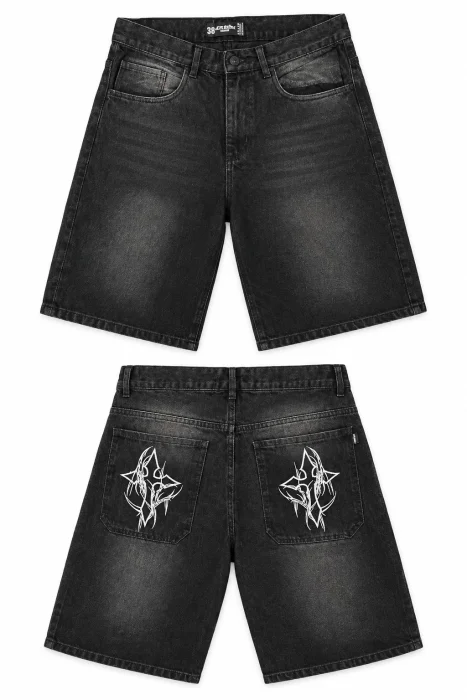 Bermuda Baggy Bordadas