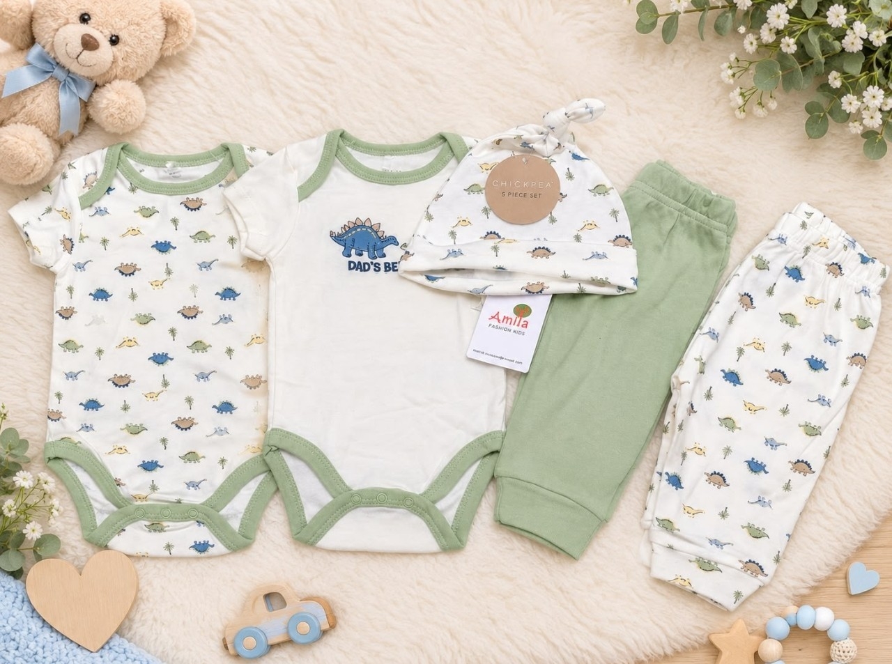 Conjunto 5 Piezas Importado Amiya - Imagen 2