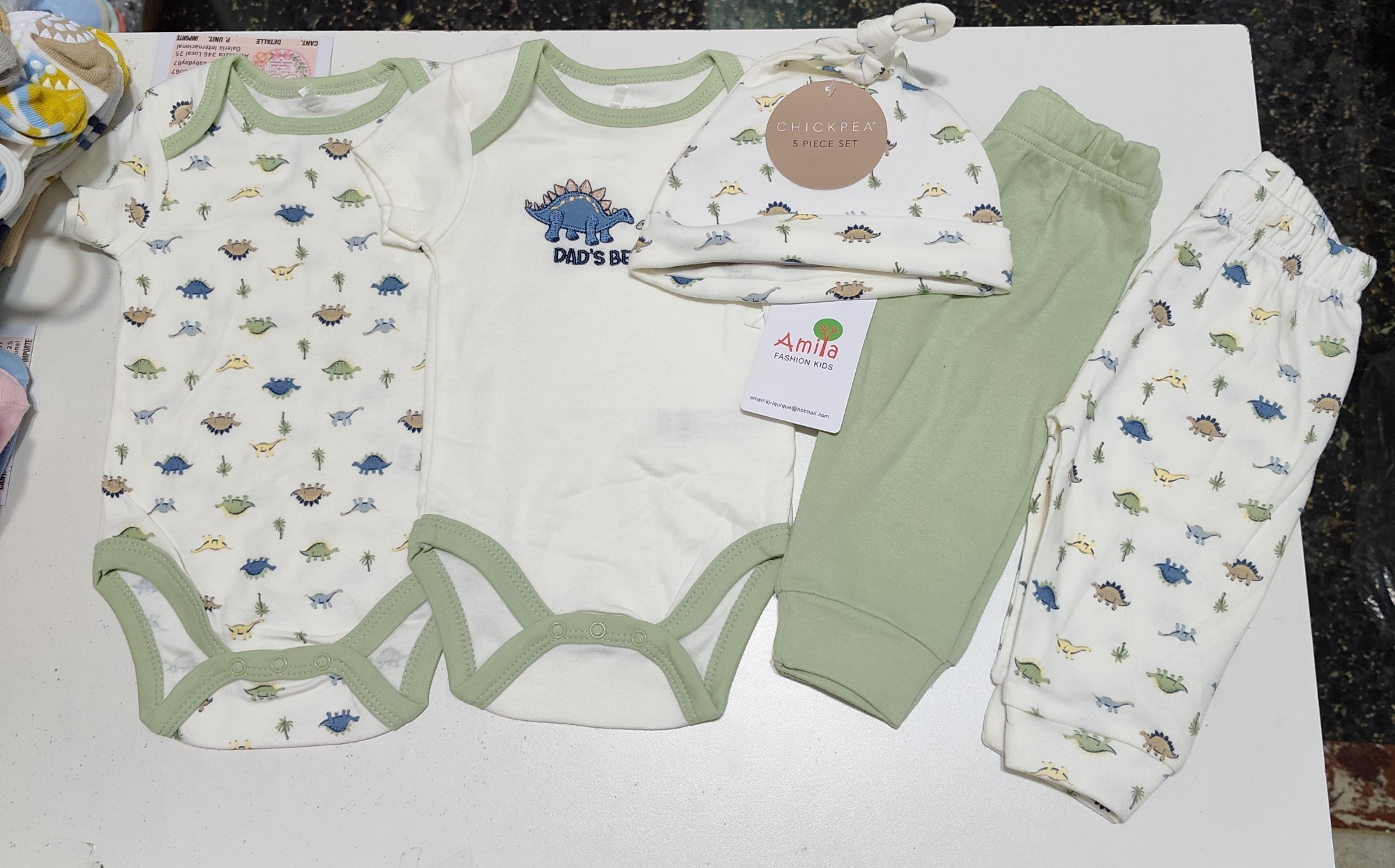 Conjunto 5 Piezas Importado Amiya - Imagen 3