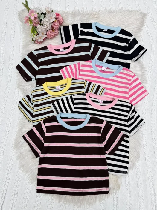 Remera Rayada de Niña