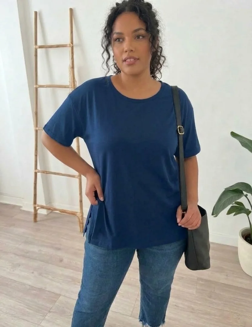 Remera Ribb Melvi Cuello Redondo - Imagen 3