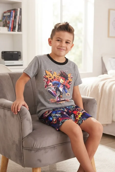 Pijama Roblox con Brillo en la Oscuridad