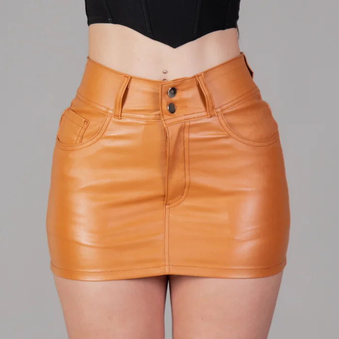 Pollera Short Engomada Moom  Disponible en 7 Colores