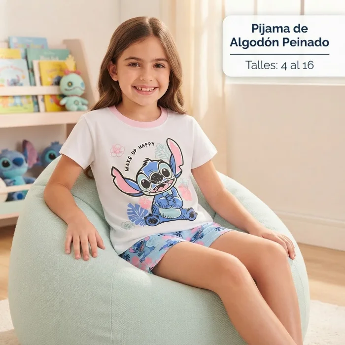Pijama Stich con Brillo en la Oscuridad