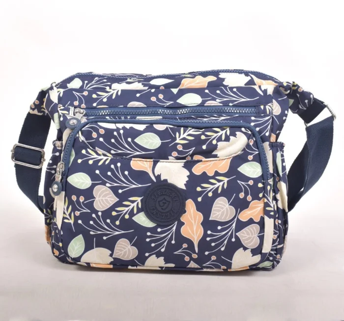 Bolso Estampado Flores Impermeable