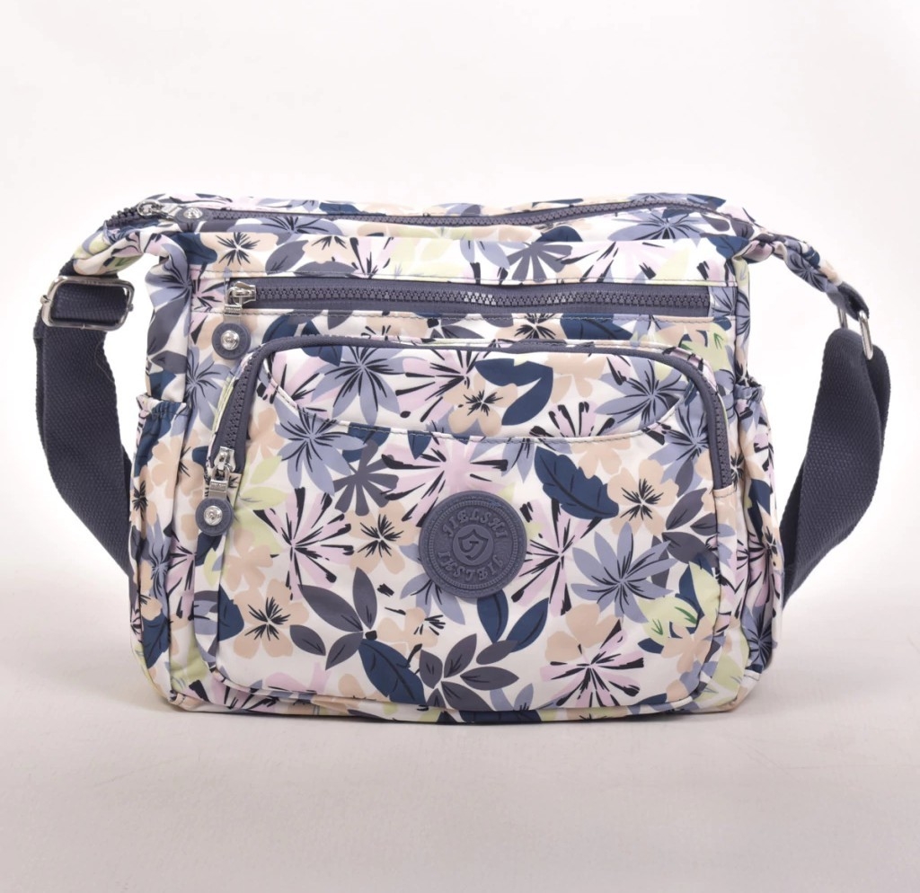 Bolso Estampado Flores Impermeable - Imagen 2
