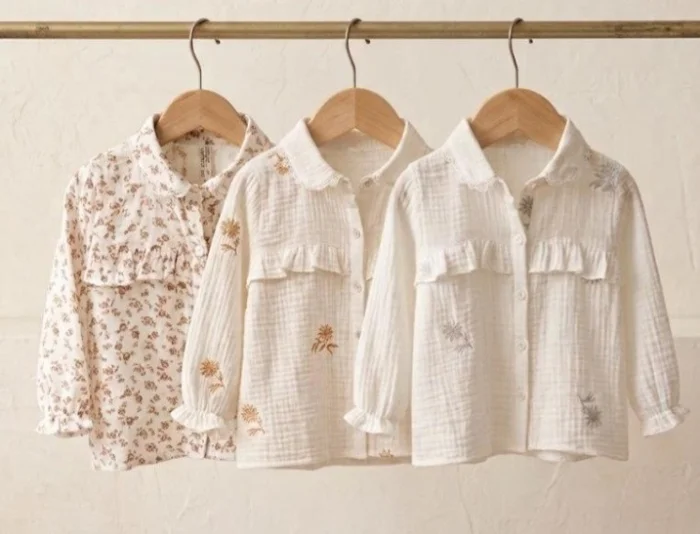 Camisa Village Coton  4a14 Nena