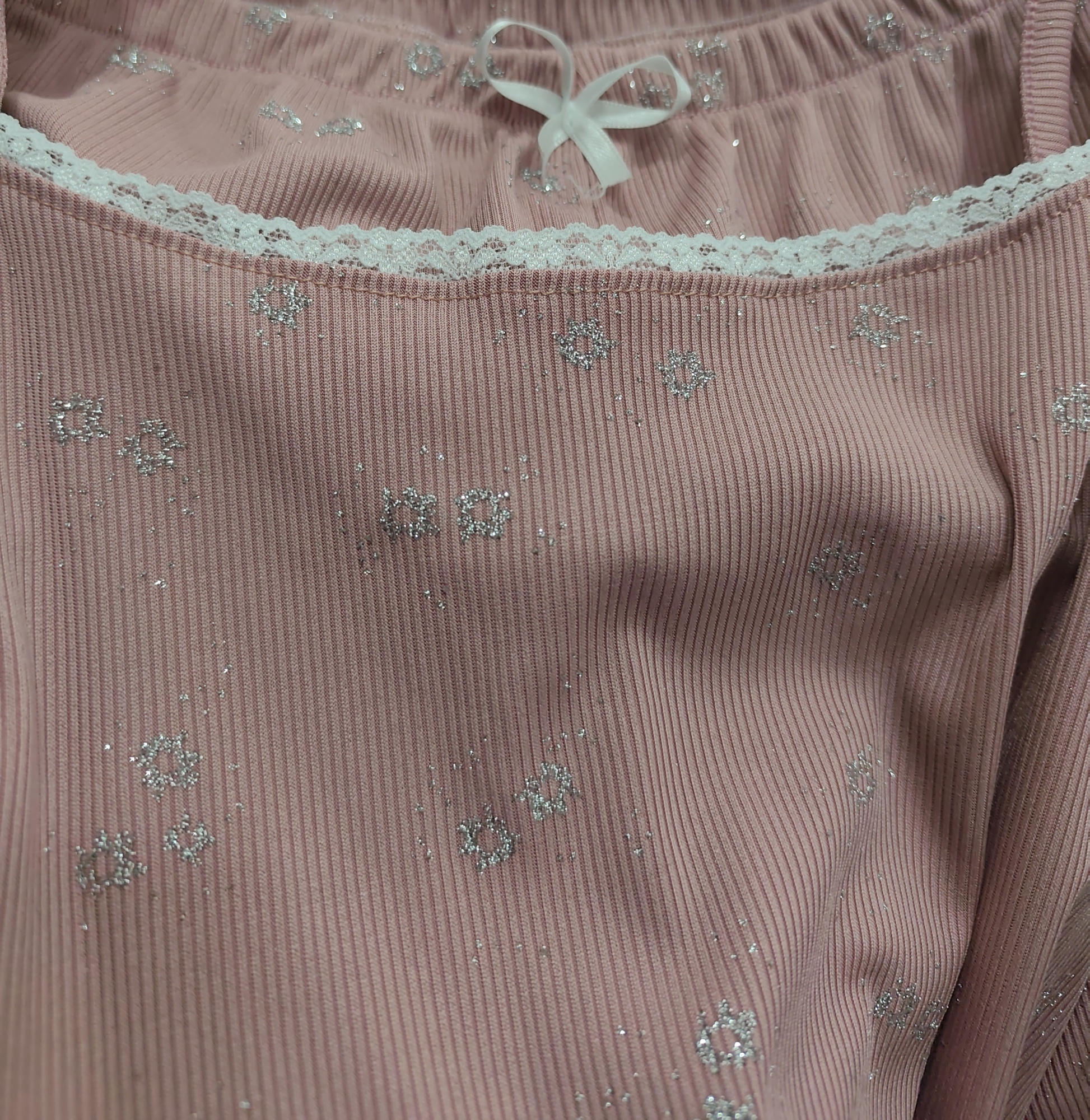 Pijama Conjunto Musculosa + Short C/brillo - Imagen 3