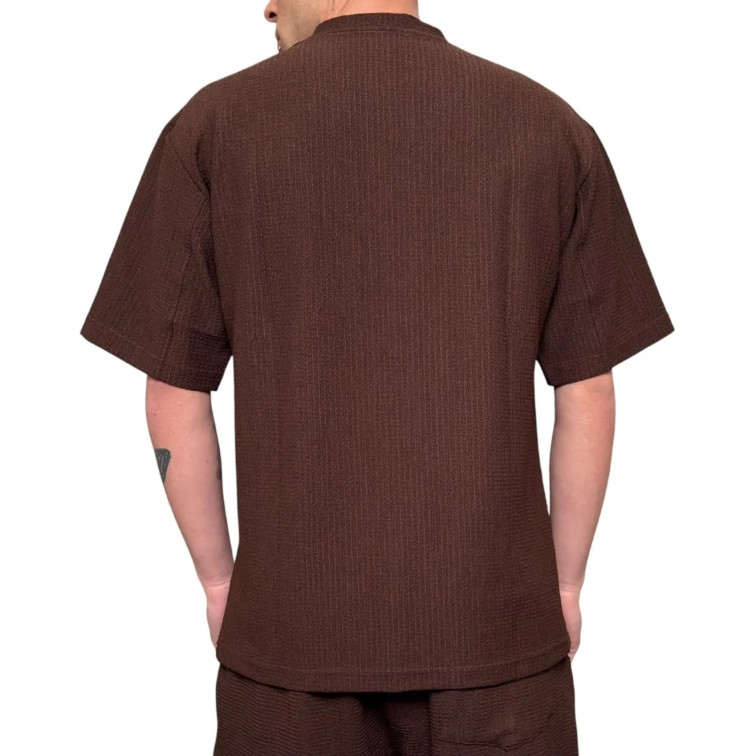 Conjunto Hawaii Liso Chocolate - Imagen 3