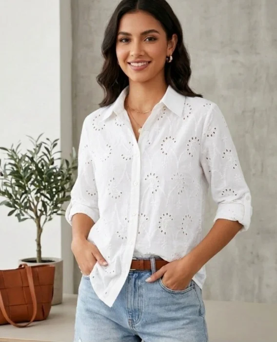 Camisa Broderi Ma2xl Importadas