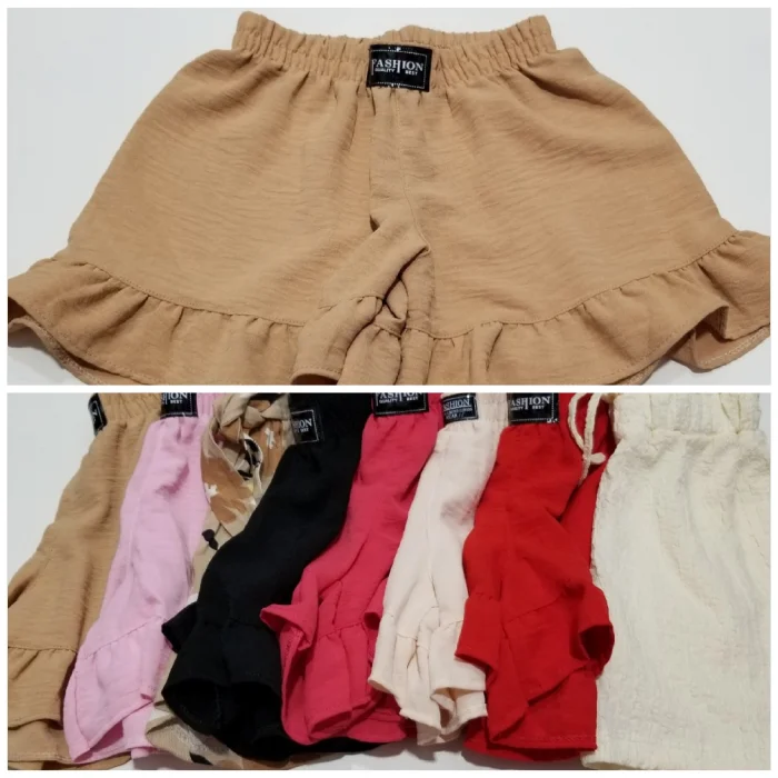 Short de Nena con Bordado Hermosa Calidad