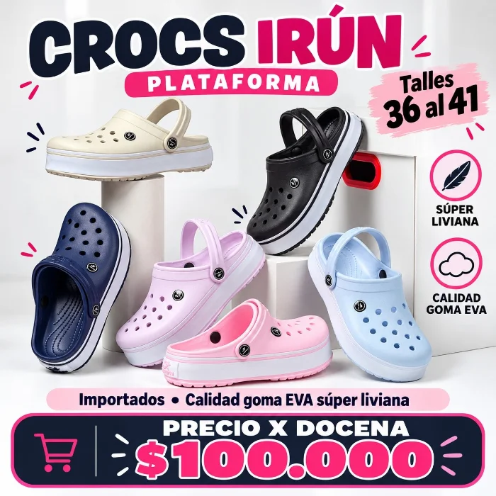 Crocs Irun Plataforma