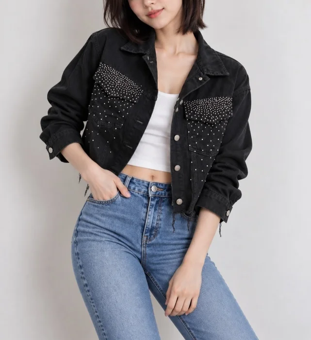 Campera Jean Brillo