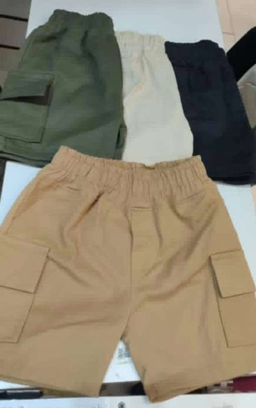 Bermuda Cargo Gabardina - Imagen 2