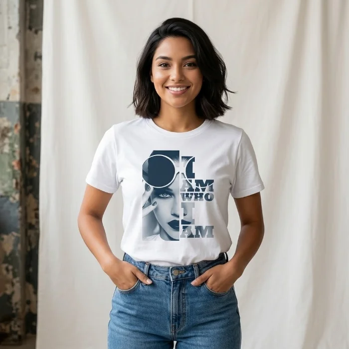 Remera Estampada de Algodón