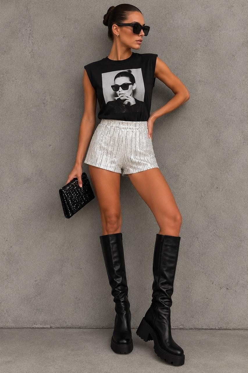 Short Lentejuelas - Imagen 3