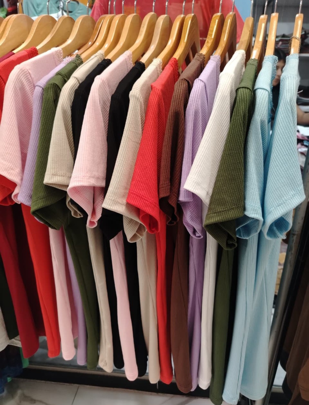 Remera Morley Viscosa C/boton - Imagen 3