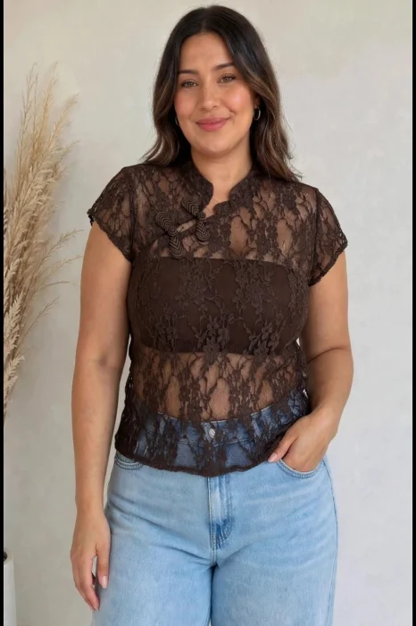 Blusa Tokio Encaje