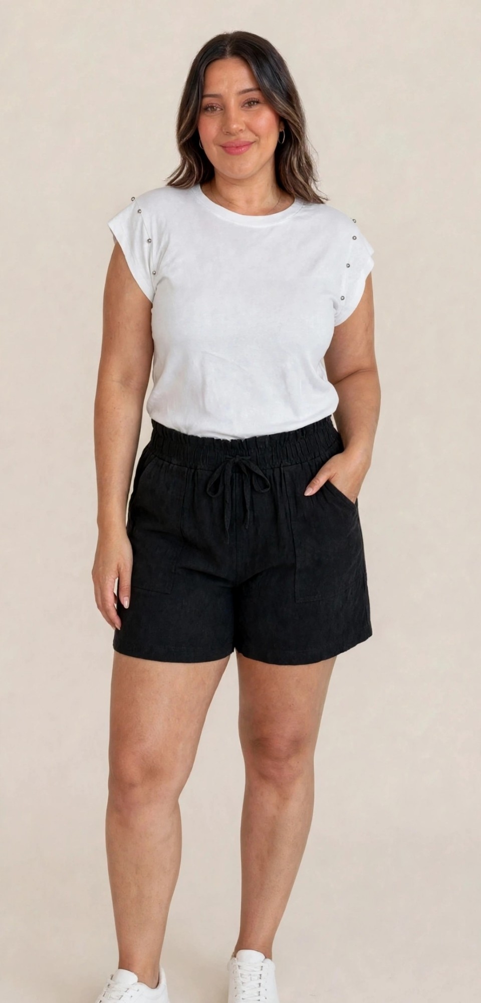 Short Panama Lino - Imagen 2