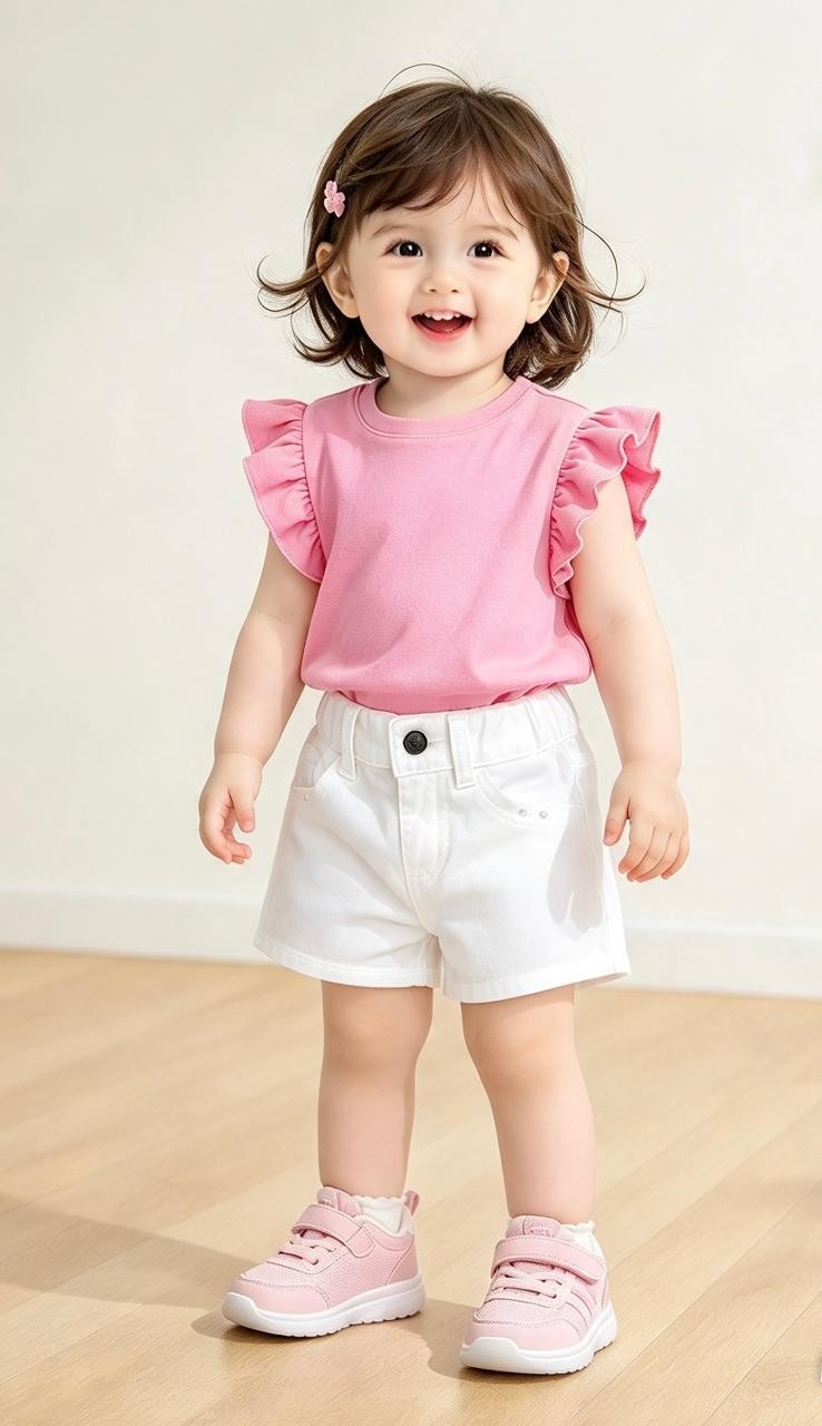 Short Beba Gabardina - Imagen 2