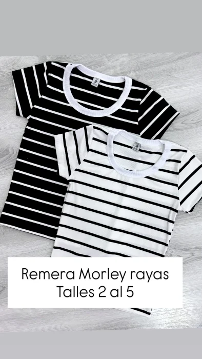 Remera Rayada Morley