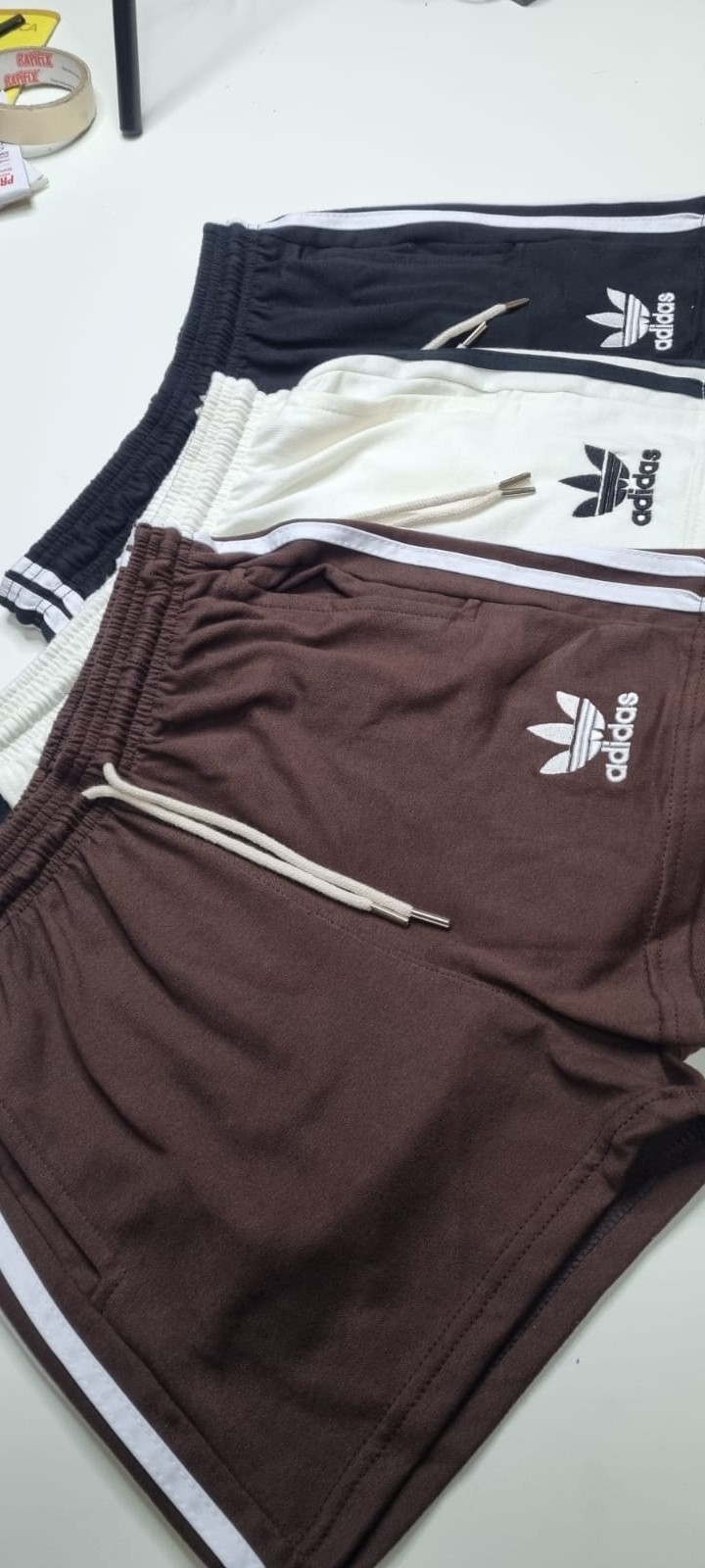 Short de Algodón Logo Bordado - Imagen 3