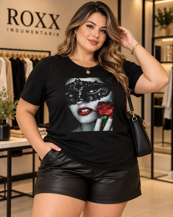 Remeras Estampado Plus Size