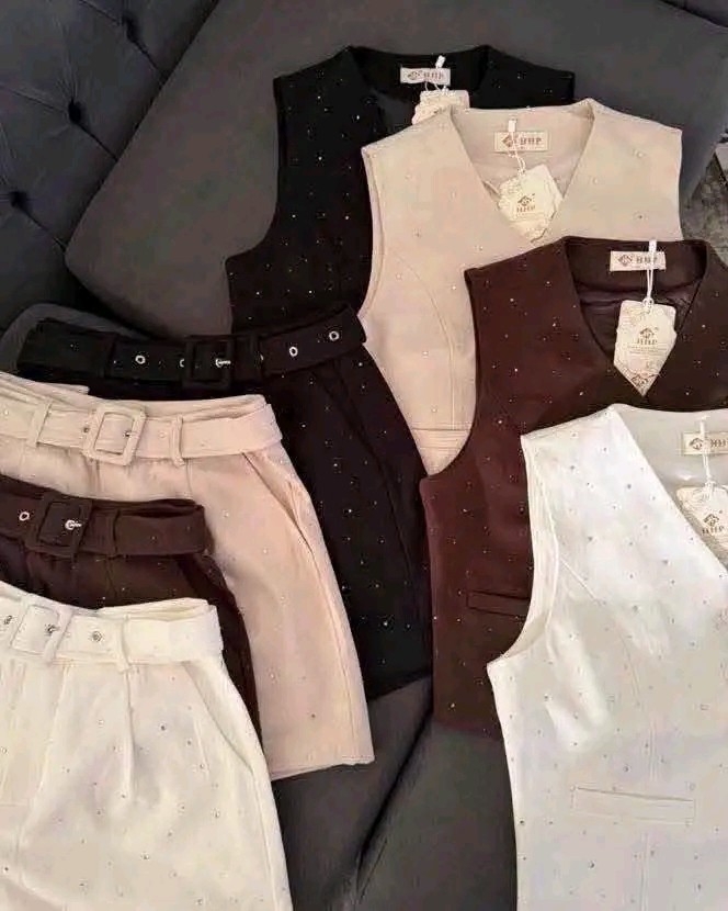 Conjunto Sastrero Importado Strass - Imagen 2