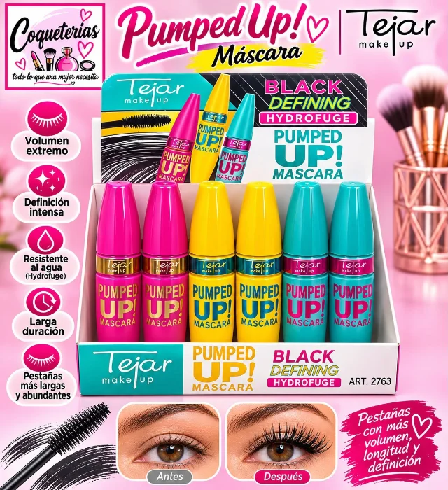 Máscara de Pestañas Pumped Up