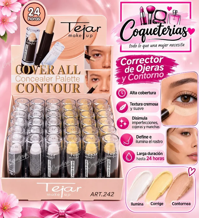 Corrector Contorno en Barra Tejar