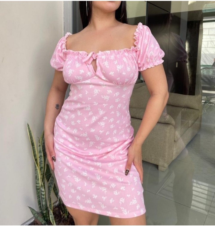 Vestido Princesa Estampadas - Imagen 3