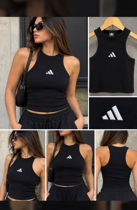 Musculosa Addama Deportiva  Bordada Premium