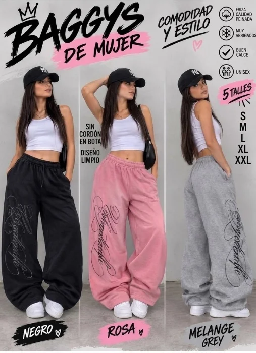 Baggys de Mujer Algodon Rustico
