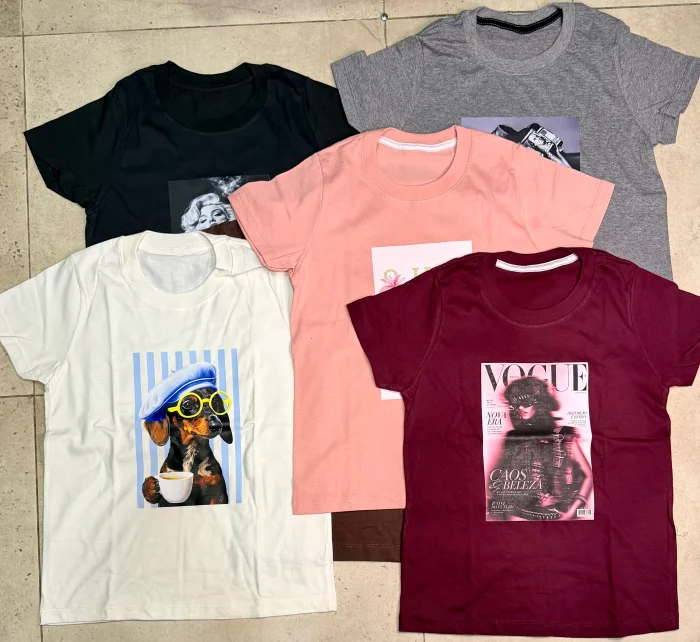 Remeras Algodón Peinado