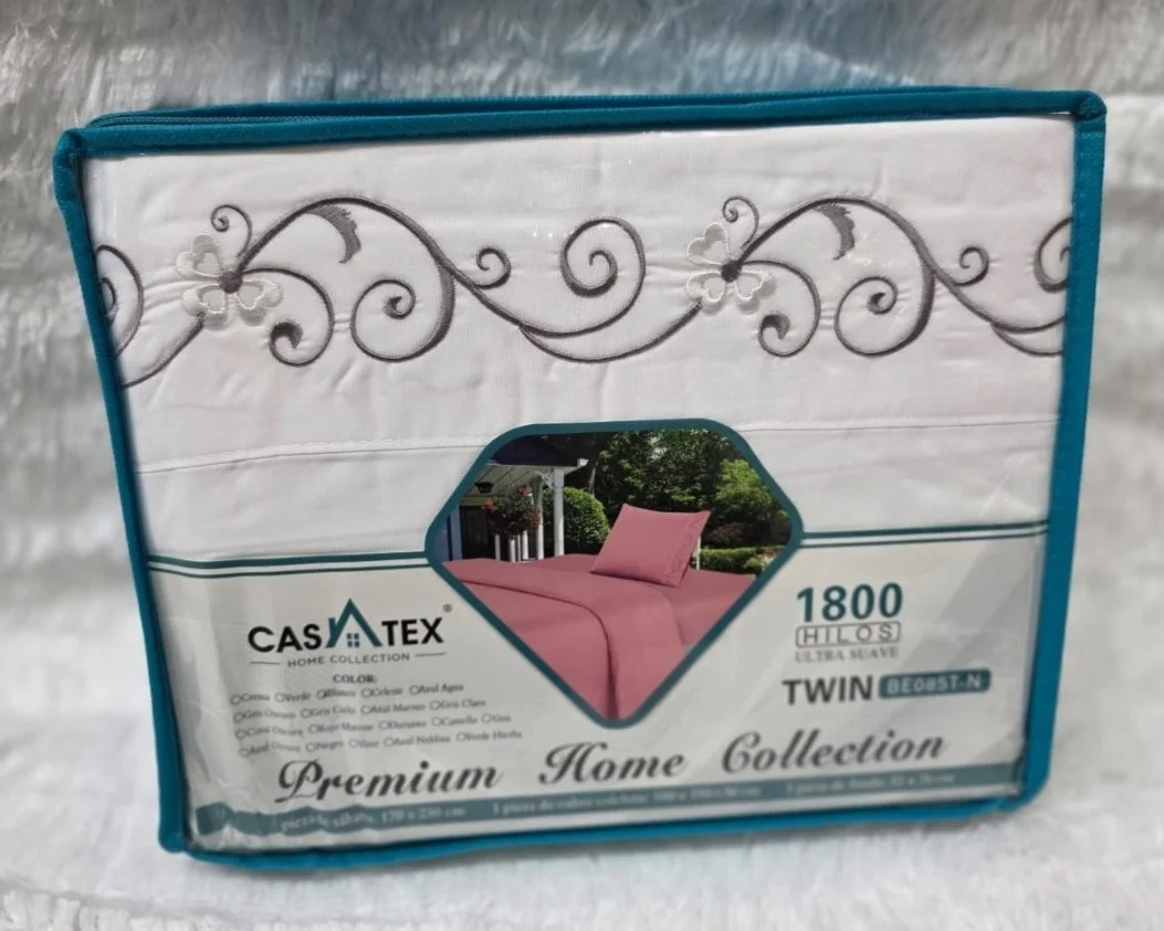Juego de Sabanas Casatex Lisas Twin - Imagen 1