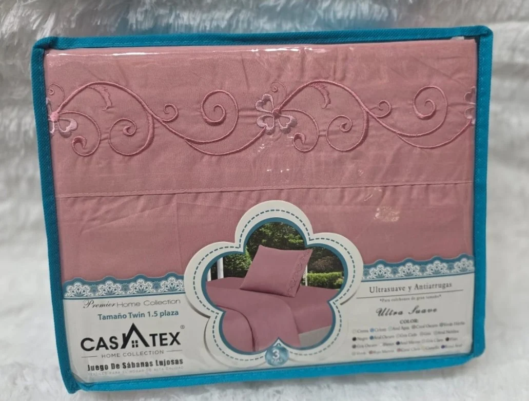 Juego de Sabanas Casatex Lisas Twin - Imagen 3