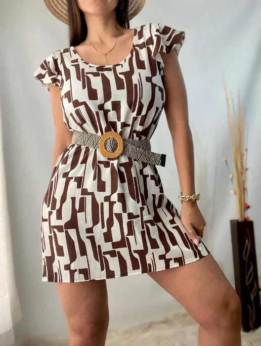Vestido de Fibrana Poplin