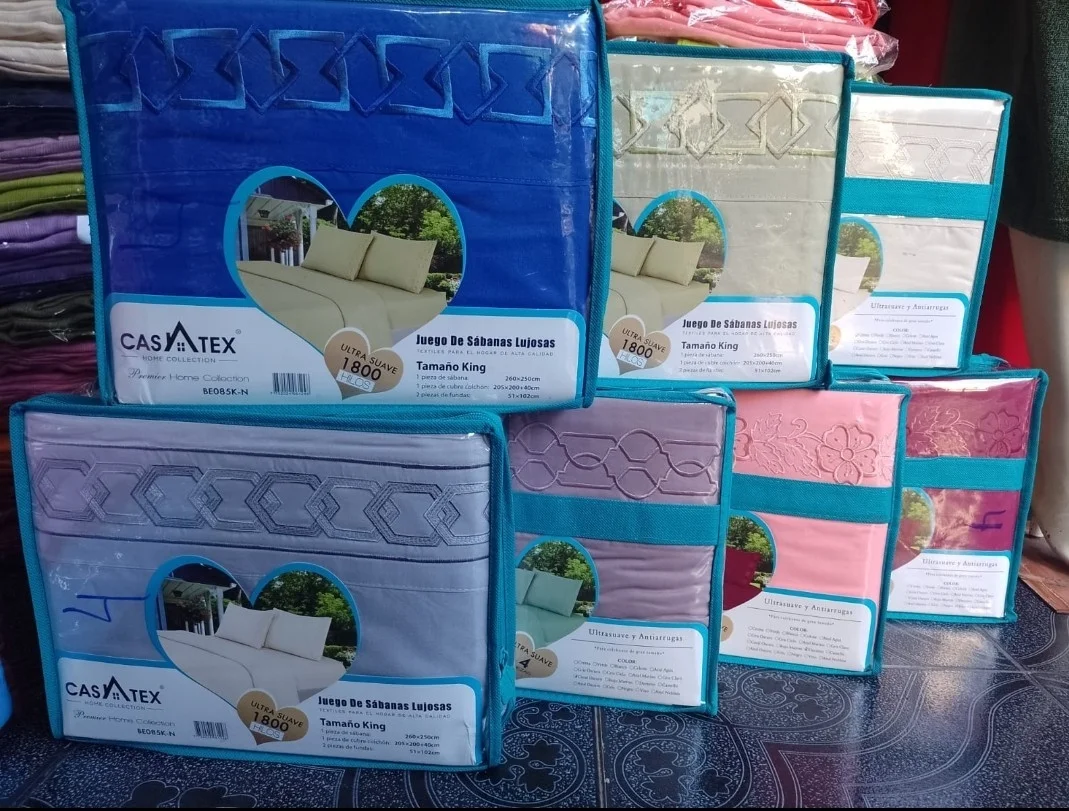 Juego de Sabanas Casatex Lisas King 25 - Imagen 4