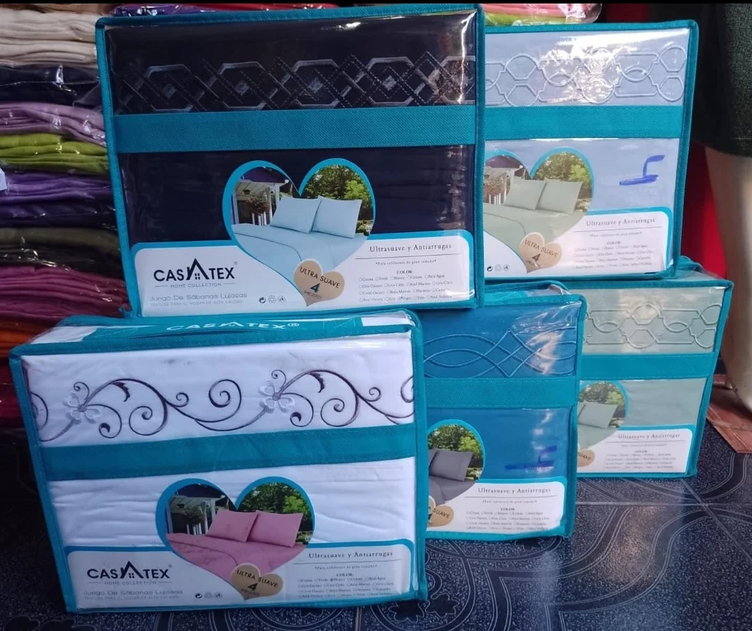 Juego de Sabanas Casatex Lisas King 25 - Imagen 5