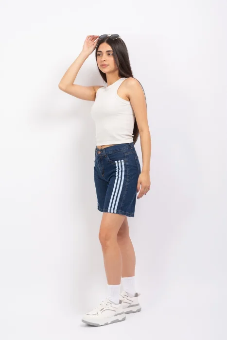 Bermuda Clásica Azul Deportiva Didas!
